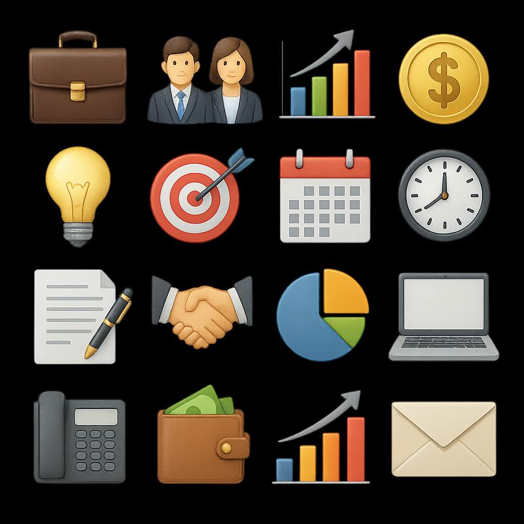Business Icons Example