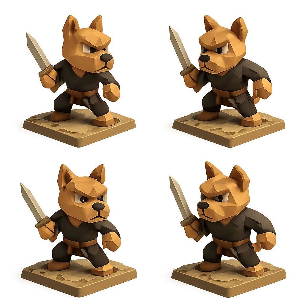 Dog Diorama